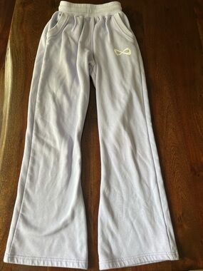 NFINITY Lilac Ribbed Waistband Sweatpants